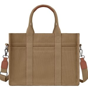 Stylish Tan Tote Bag